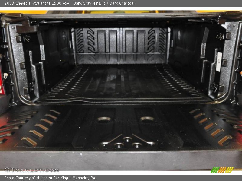 Dark Gray Metallic / Dark Charcoal 2003 Chevrolet Avalanche 1500 4x4