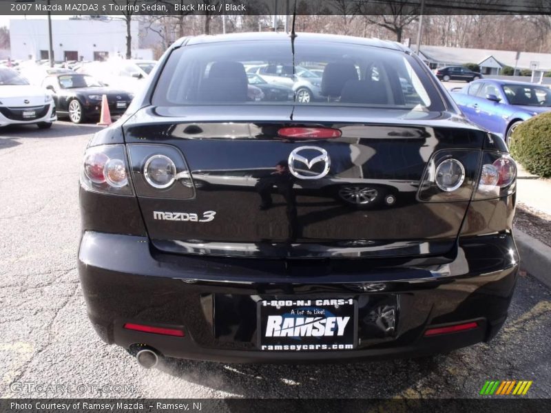 Black Mica / Black 2007 Mazda MAZDA3 s Touring Sedan