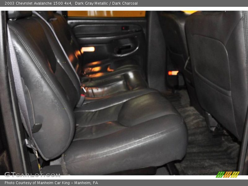 Dark Gray Metallic / Dark Charcoal 2003 Chevrolet Avalanche 1500 4x4