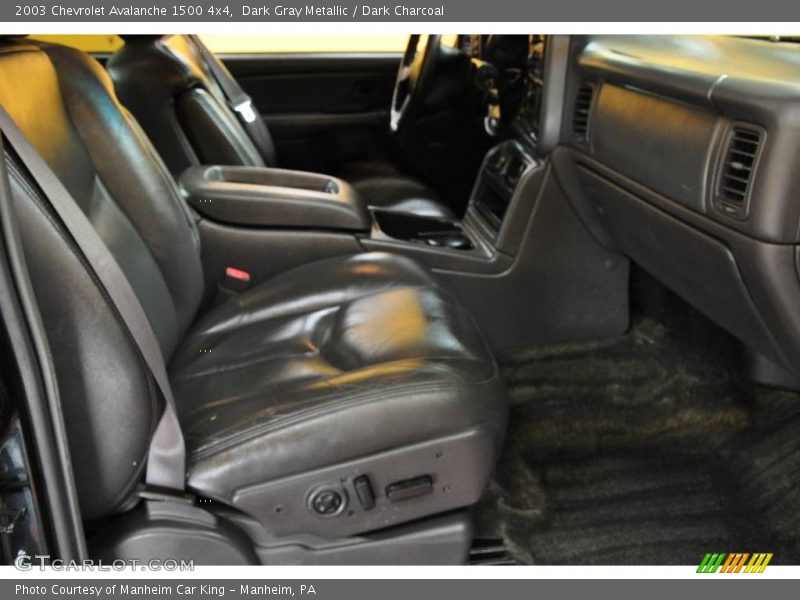 Dark Gray Metallic / Dark Charcoal 2003 Chevrolet Avalanche 1500 4x4