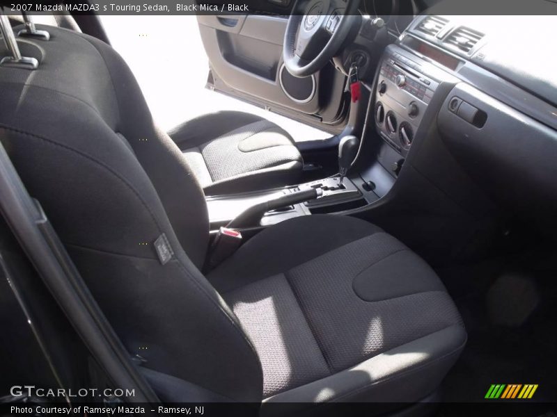 Black Mica / Black 2007 Mazda MAZDA3 s Touring Sedan