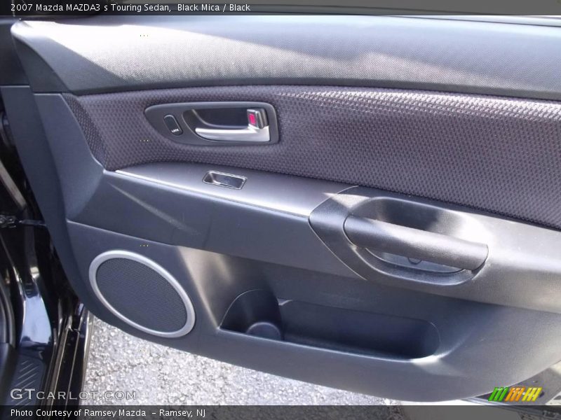 Black Mica / Black 2007 Mazda MAZDA3 s Touring Sedan