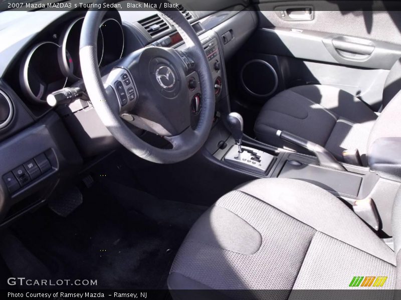 Black Mica / Black 2007 Mazda MAZDA3 s Touring Sedan