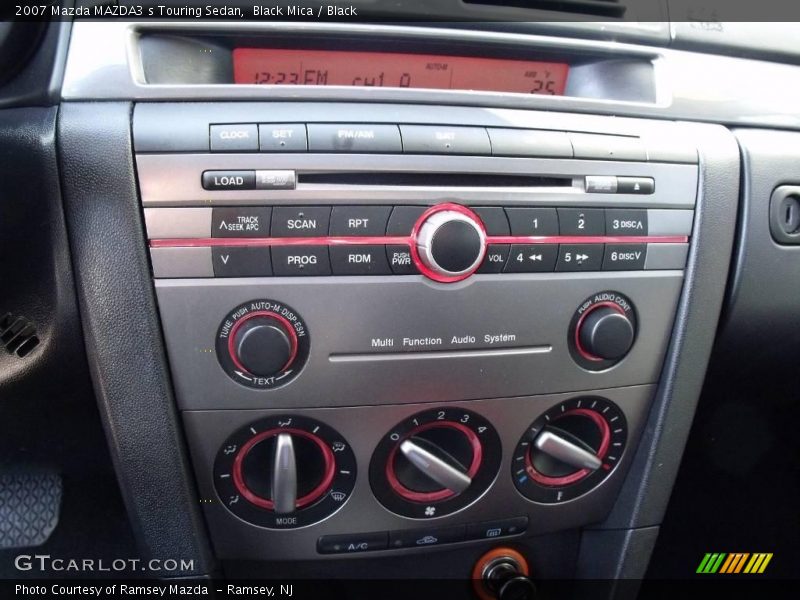 Black Mica / Black 2007 Mazda MAZDA3 s Touring Sedan