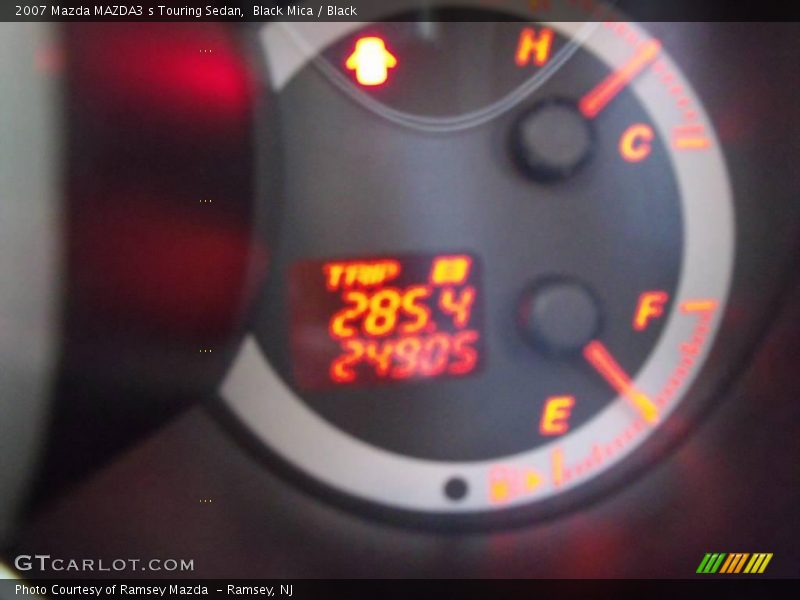 Black Mica / Black 2007 Mazda MAZDA3 s Touring Sedan