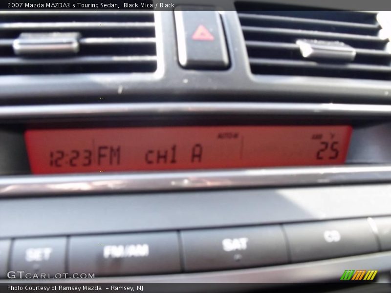 Black Mica / Black 2007 Mazda MAZDA3 s Touring Sedan
