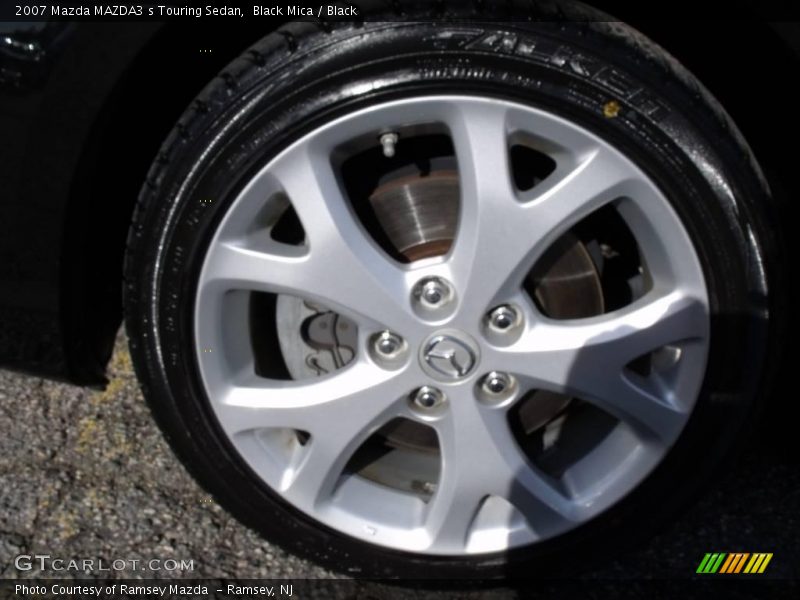 Black Mica / Black 2007 Mazda MAZDA3 s Touring Sedan