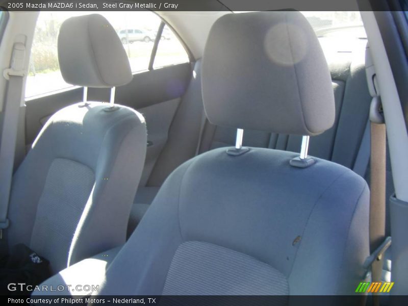 Steel Gray Metallic / Gray 2005 Mazda MAZDA6 i Sedan