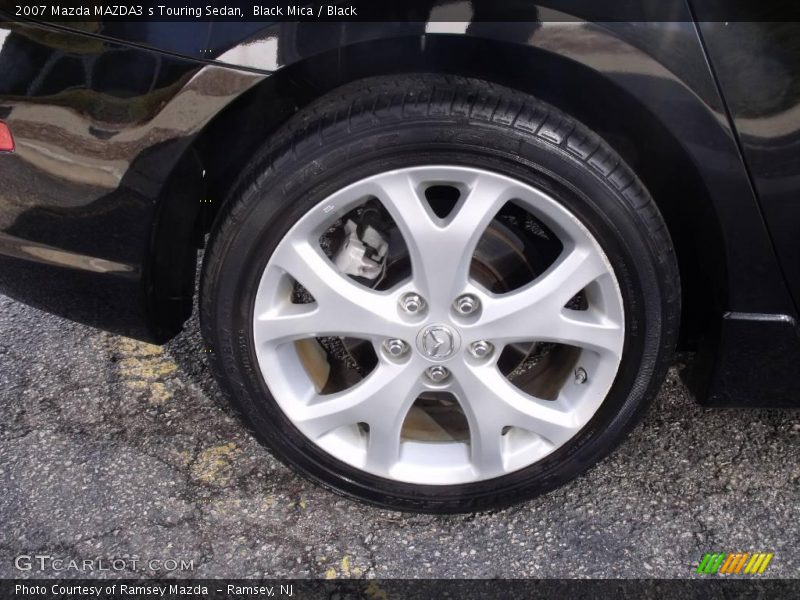 Black Mica / Black 2007 Mazda MAZDA3 s Touring Sedan