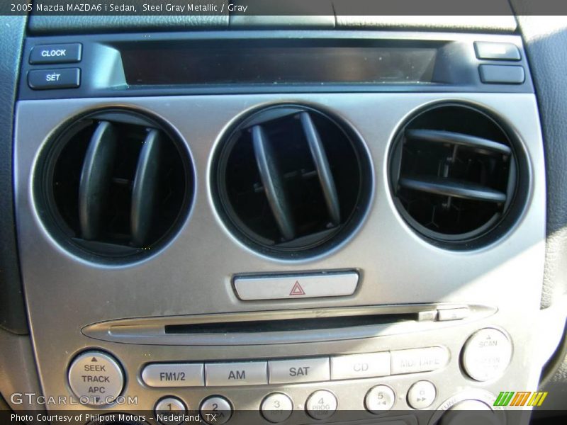 Steel Gray Metallic / Gray 2005 Mazda MAZDA6 i Sedan