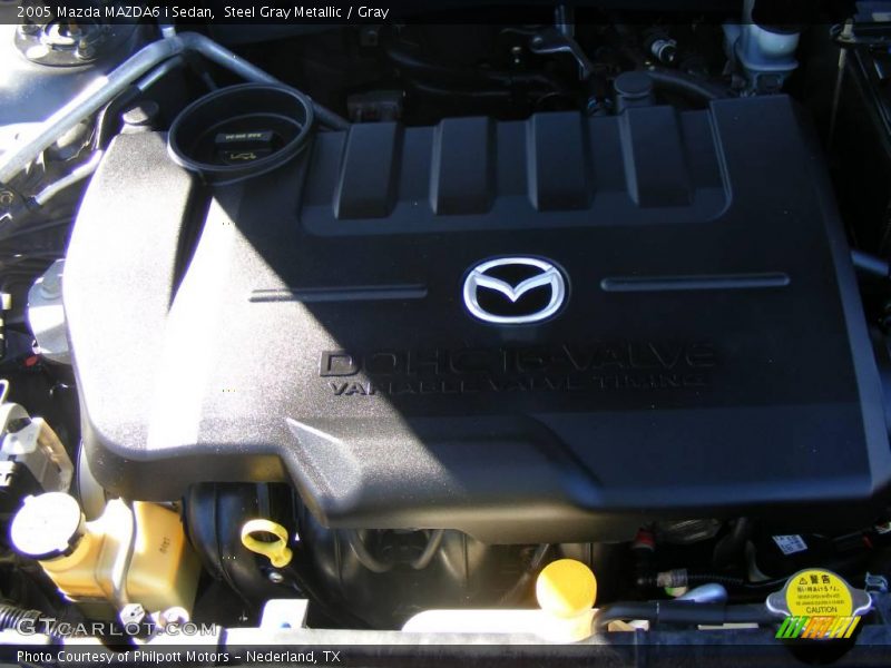 Steel Gray Metallic / Gray 2005 Mazda MAZDA6 i Sedan
