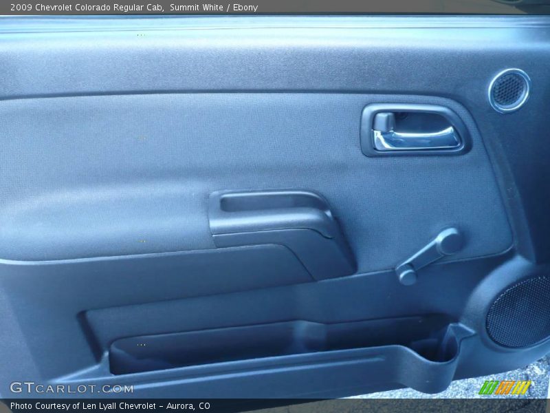 Summit White / Ebony 2009 Chevrolet Colorado Regular Cab