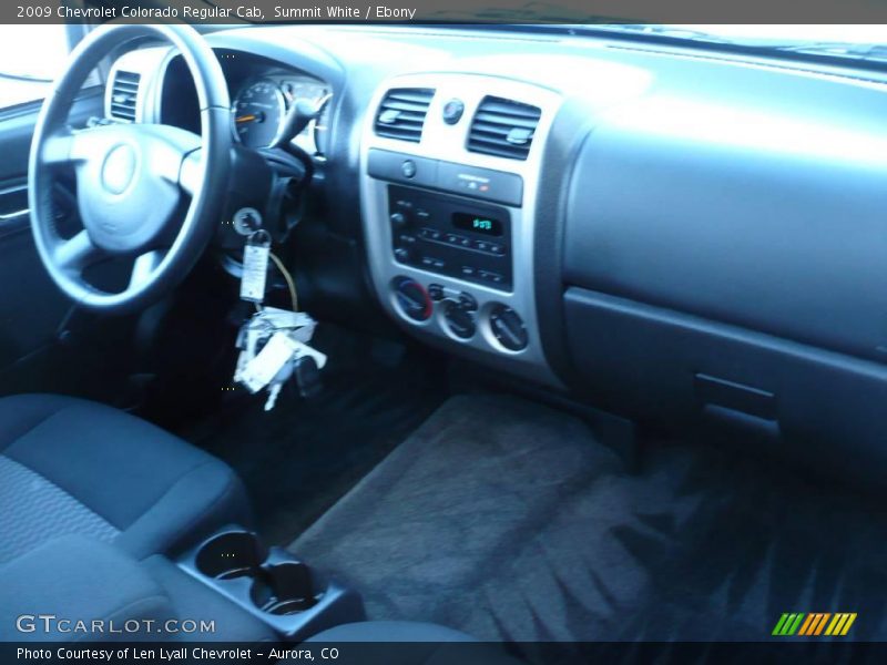 Summit White / Ebony 2009 Chevrolet Colorado Regular Cab