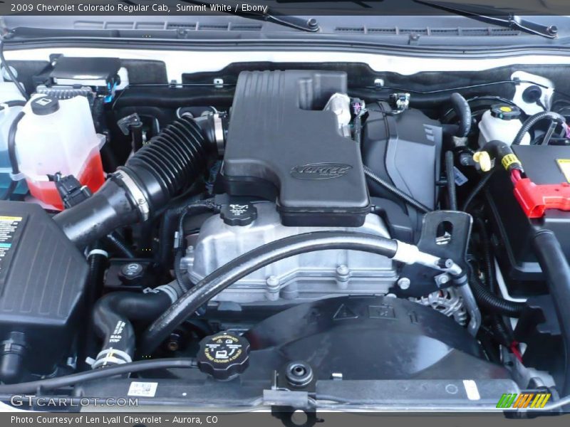 Summit White / Ebony 2009 Chevrolet Colorado Regular Cab