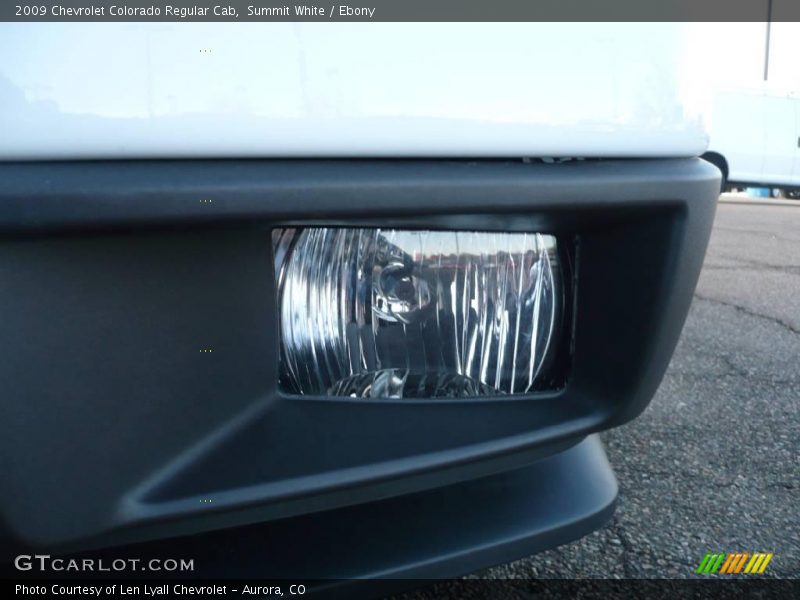 Summit White / Ebony 2009 Chevrolet Colorado Regular Cab