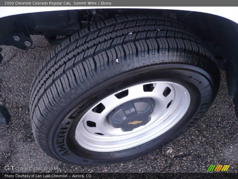 Summit White / Ebony 2009 Chevrolet Colorado Regular Cab