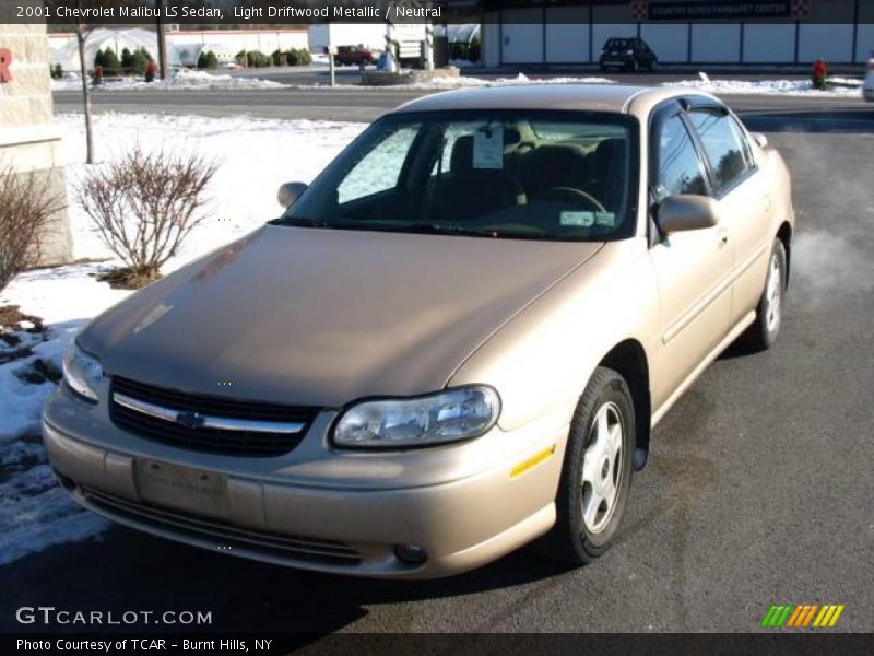 Light Driftwood Metallic / Neutral 2001 Chevrolet Malibu LS Sedan