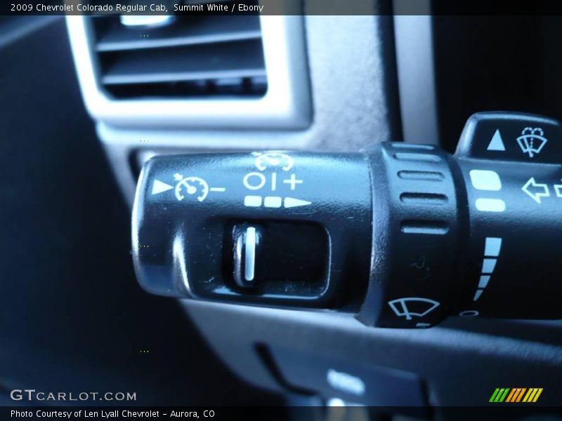 Summit White / Ebony 2009 Chevrolet Colorado Regular Cab