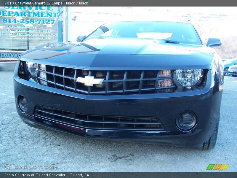 Black / Black 2010 Chevrolet Camaro LS Coupe