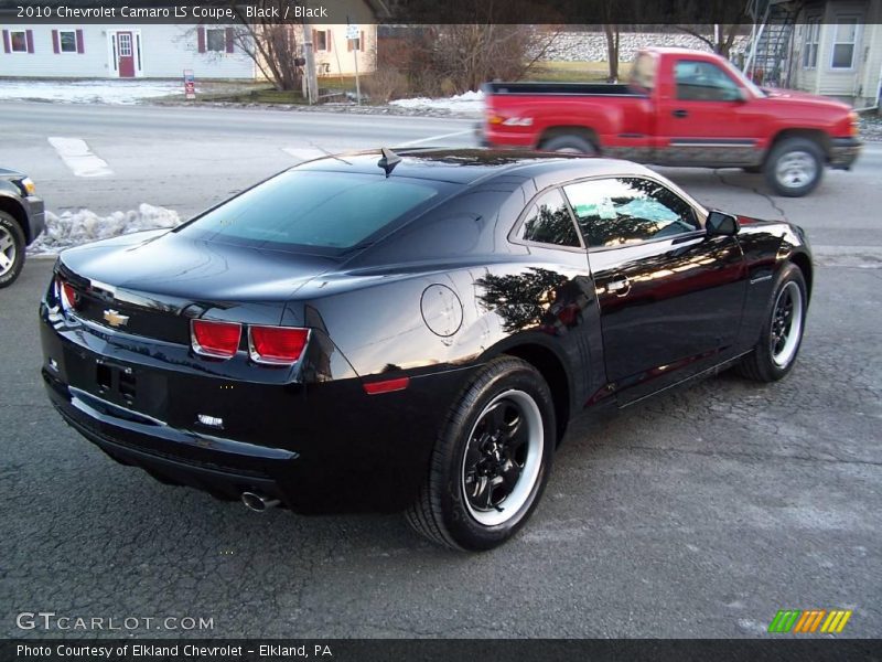 Black / Black 2010 Chevrolet Camaro LS Coupe