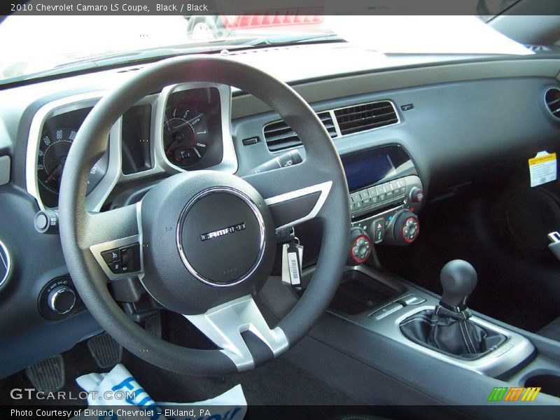 Black / Black 2010 Chevrolet Camaro LS Coupe