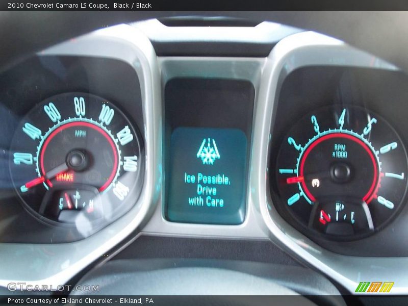 Black / Black 2010 Chevrolet Camaro LS Coupe