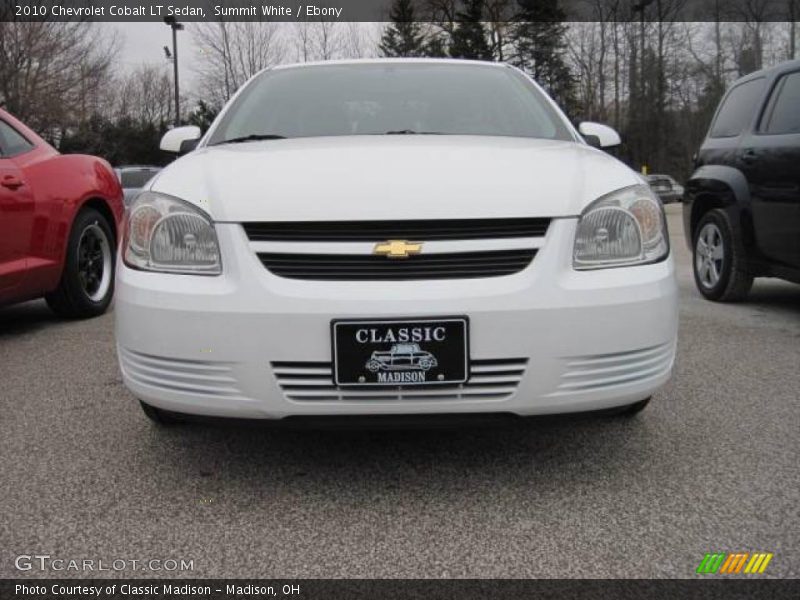 Summit White / Ebony 2010 Chevrolet Cobalt LT Sedan