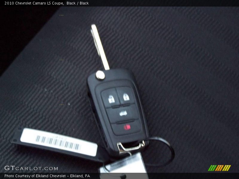 Black / Black 2010 Chevrolet Camaro LS Coupe