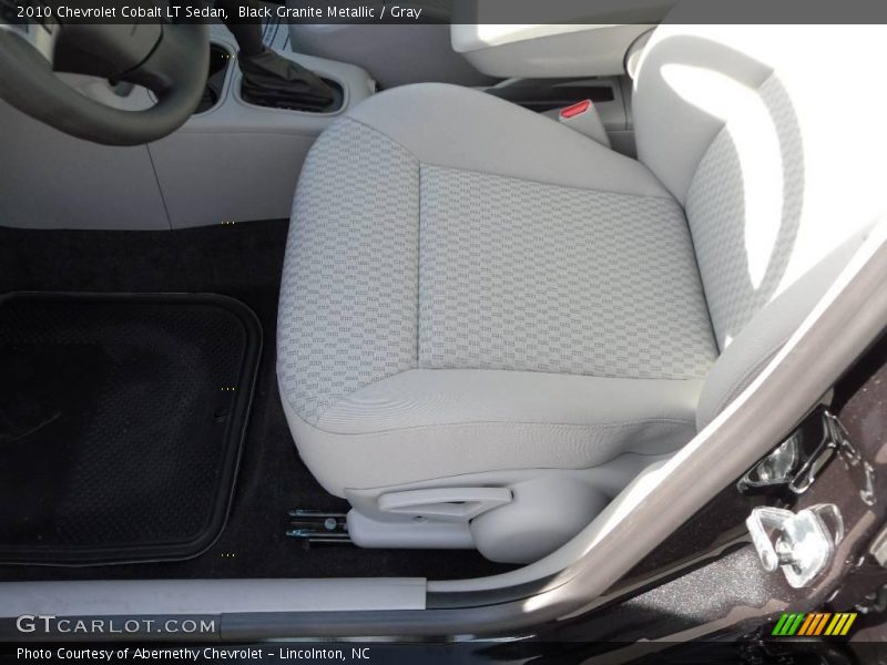 Black Granite Metallic / Gray 2010 Chevrolet Cobalt LT Sedan