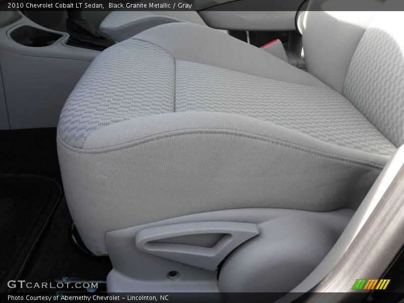 Black Granite Metallic / Gray 2010 Chevrolet Cobalt LT Sedan