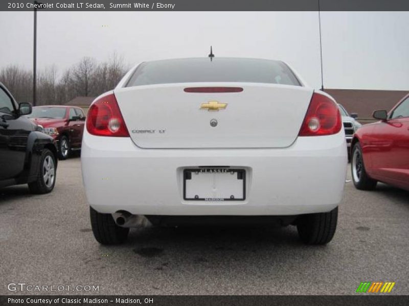 Summit White / Ebony 2010 Chevrolet Cobalt LT Sedan