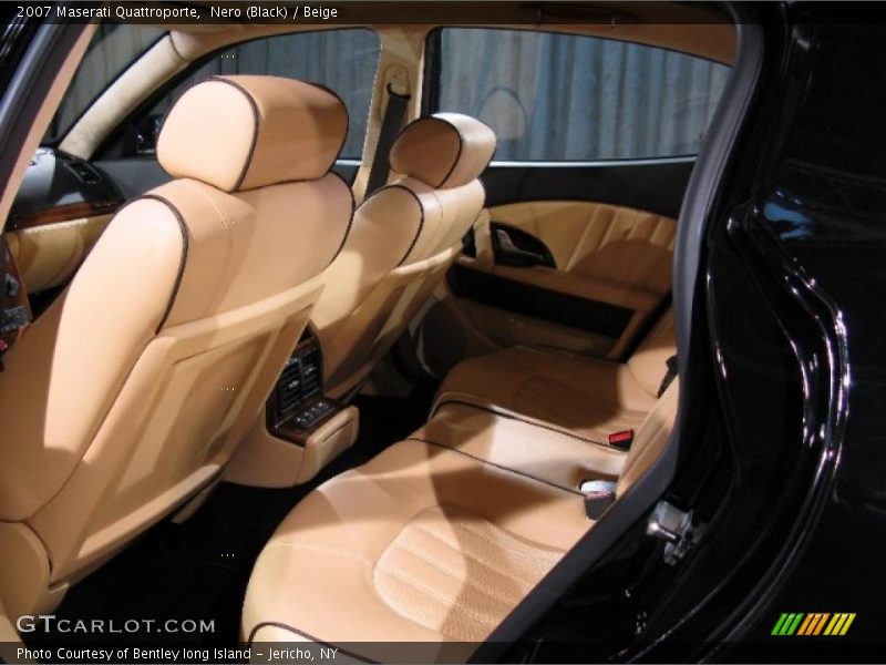 Nero (Black) / Beige 2007 Maserati Quattroporte