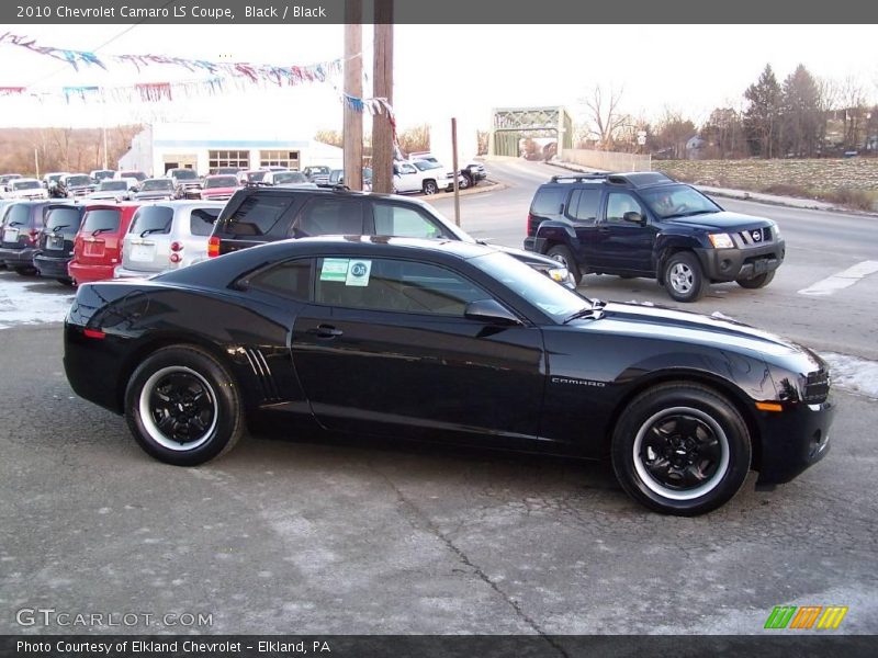 Black / Black 2010 Chevrolet Camaro LS Coupe