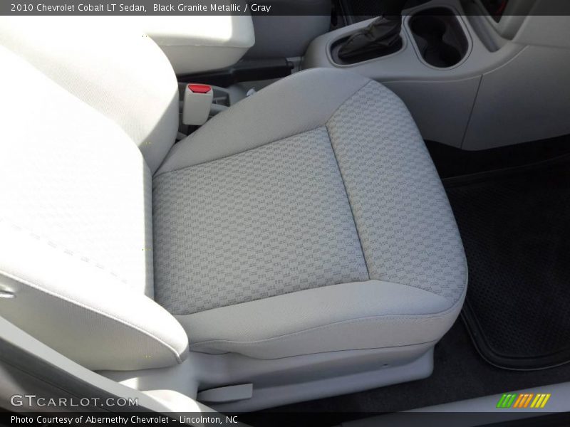 Black Granite Metallic / Gray 2010 Chevrolet Cobalt LT Sedan