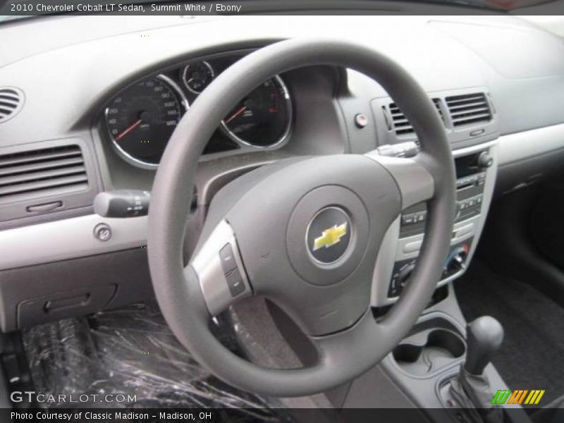 Summit White / Ebony 2010 Chevrolet Cobalt LT Sedan