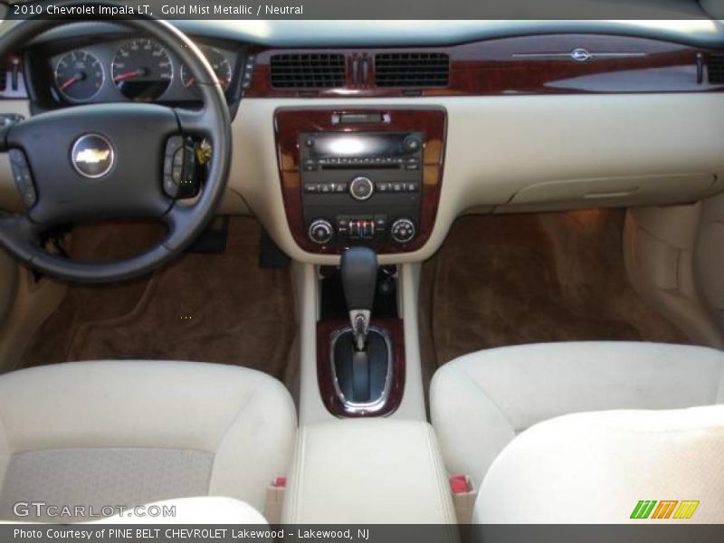 Gold Mist Metallic / Neutral 2010 Chevrolet Impala LT