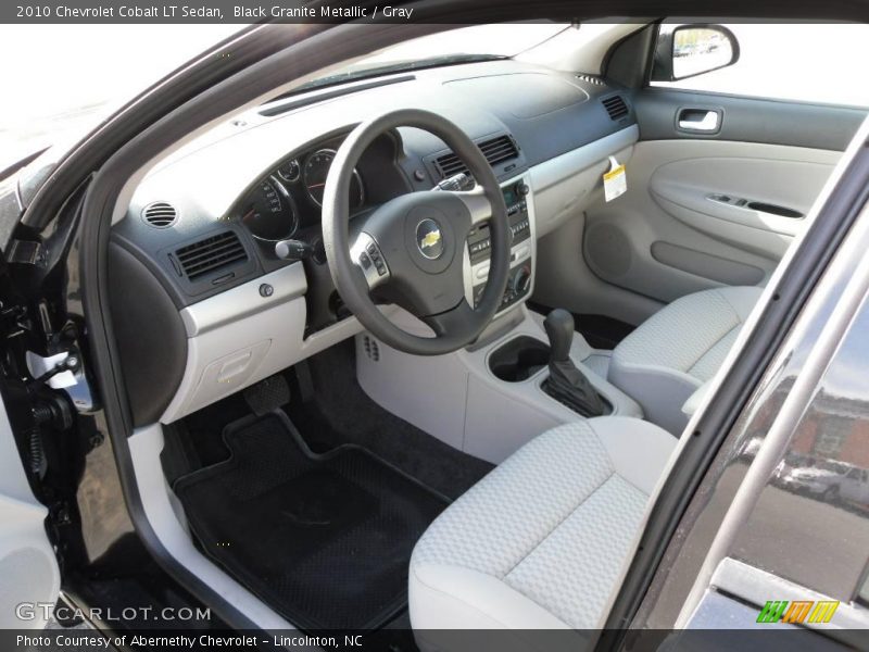 Black Granite Metallic / Gray 2010 Chevrolet Cobalt LT Sedan