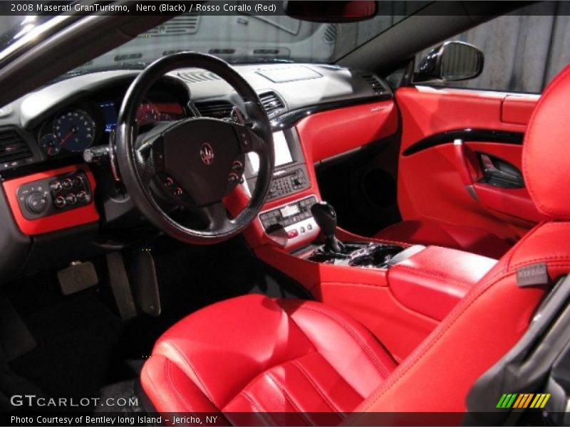 Nero (Black) / Rosso Corallo (Red) 2008 Maserati GranTurismo