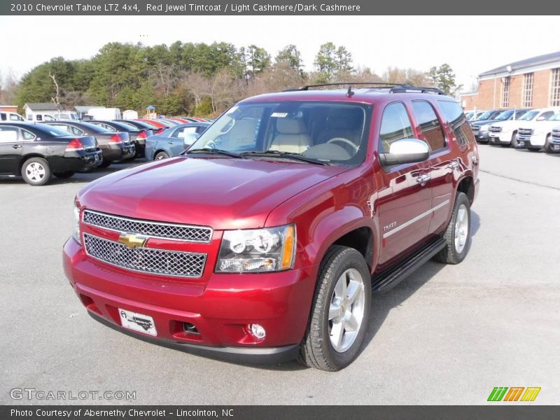 Red Jewel Tintcoat / Light Cashmere/Dark Cashmere 2010 Chevrolet Tahoe LTZ 4x4