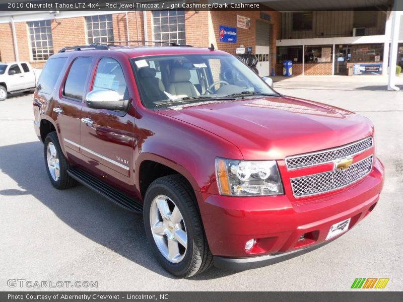 Red Jewel Tintcoat / Light Cashmere/Dark Cashmere 2010 Chevrolet Tahoe LTZ 4x4