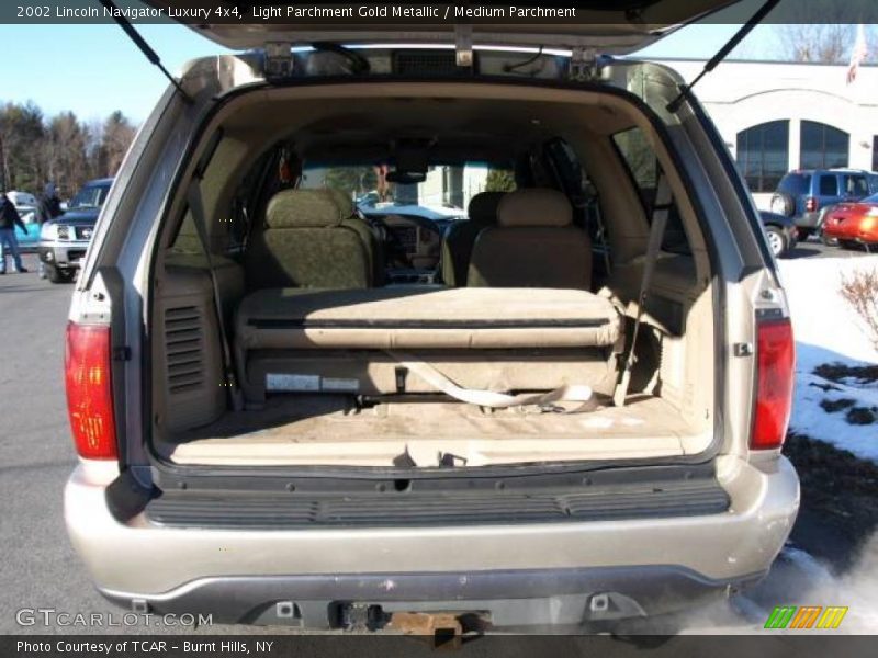 Light Parchment Gold Metallic / Medium Parchment 2002 Lincoln Navigator Luxury 4x4