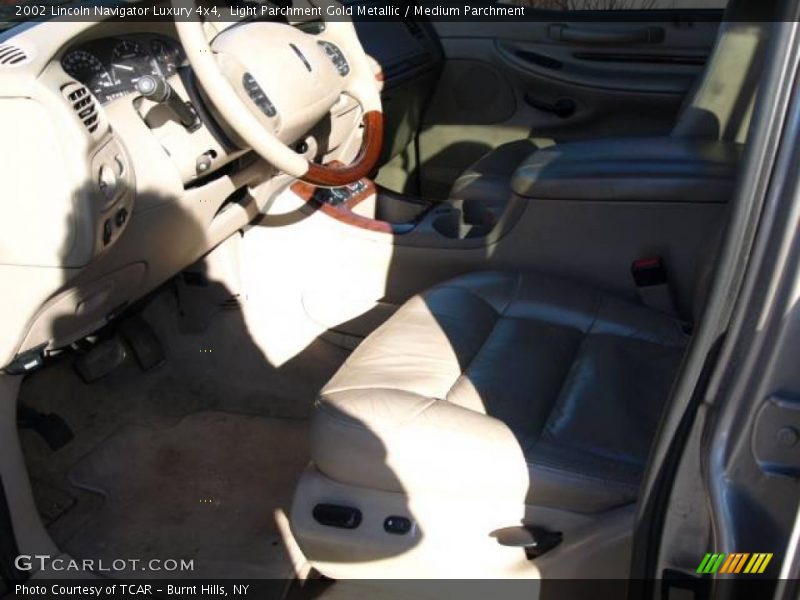 Light Parchment Gold Metallic / Medium Parchment 2002 Lincoln Navigator Luxury 4x4