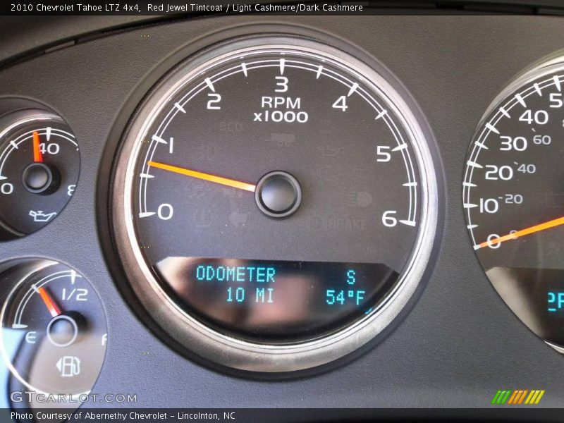 Red Jewel Tintcoat / Light Cashmere/Dark Cashmere 2010 Chevrolet Tahoe LTZ 4x4