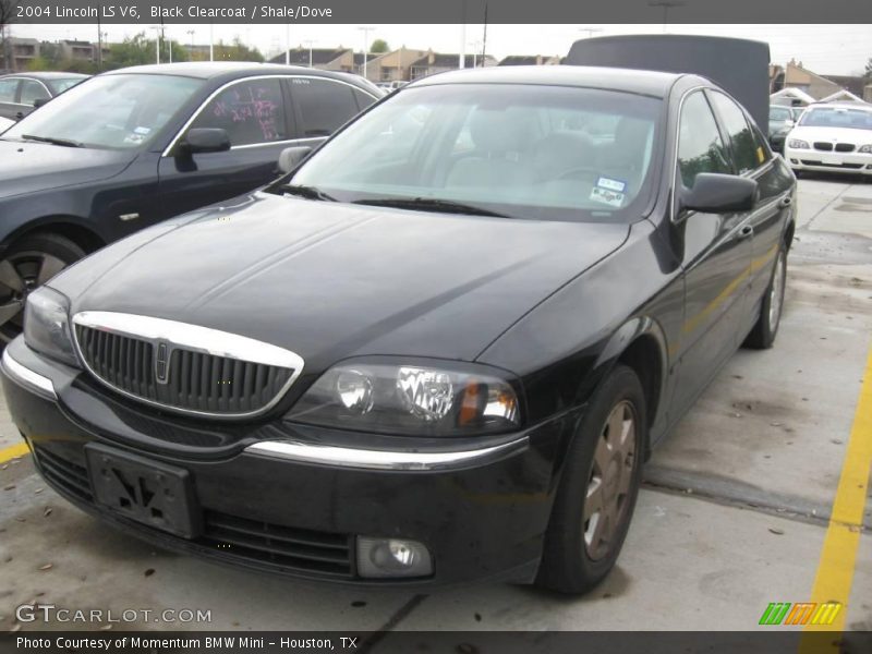 Black Clearcoat / Shale/Dove 2004 Lincoln LS V6