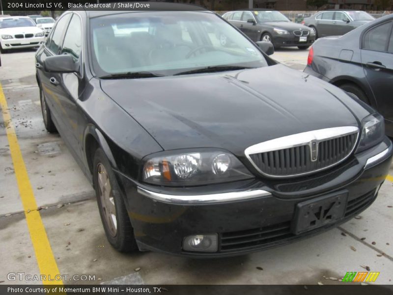 Black Clearcoat / Shale/Dove 2004 Lincoln LS V6