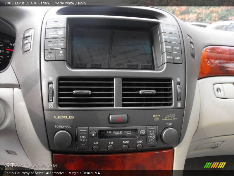 Crystal White / Ivory 2003 Lexus LS 430 Sedan