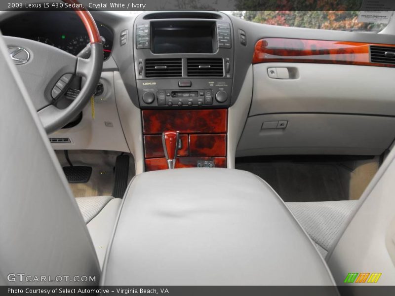 Crystal White / Ivory 2003 Lexus LS 430 Sedan