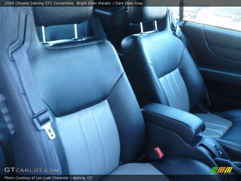 Bright Silver Metallic / Dark Slate Gray 2006 Chrysler Sebring GTC Convertible