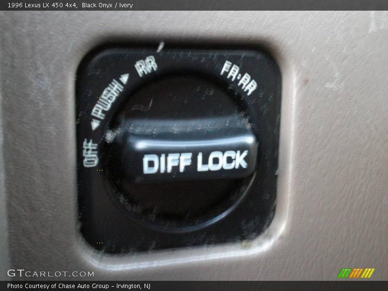 Black Onyx / Ivory 1996 Lexus LX 450 4x4