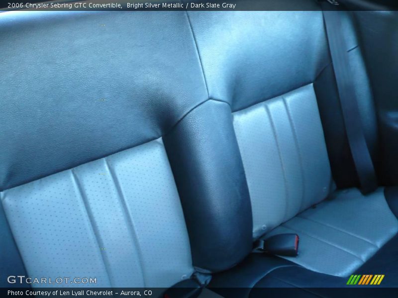 Bright Silver Metallic / Dark Slate Gray 2006 Chrysler Sebring GTC Convertible